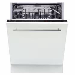 Brandt BDFI44DQB, Entièrement intégré, Taille maximum (60 cm), Boutons, LCD, 25 cm, 30 cm