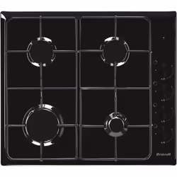 Brandt BPE3410B, Noir, Intégré, 58 cm, Gaz, 4 zone(s), 4 zone(s)