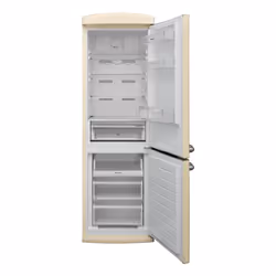 Brandt BVC8661NV réfrigérateur-congélateur Pose libre 329 L E Crème