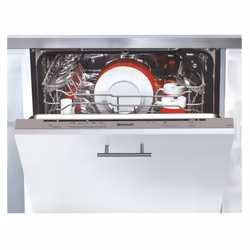 Brandt VH3772J, Entièrement intégré, Taille maximum (60 cm), Argent, Boutons, 25 cm, 30 cm