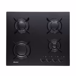 Sauter Table de cuisson gaz 60cm 4 feux noir - SPG3465B
