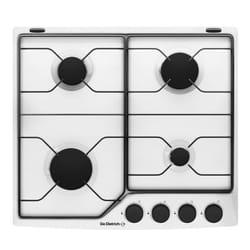De Dietrich DPE4610W plaque Blanc Intégré 58 cm Gaz 4 zone(s)