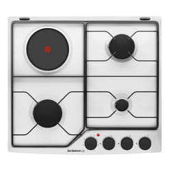 De Dietrich DPE4610WM plaque Blanc Intégré 58 cm Combi 4 zone(s)