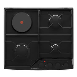 De Dietrich DPE4610BM plaque Noir Intégré 58 cm Combi 4 zone(s)