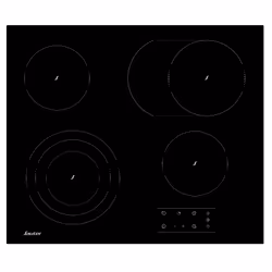 Sauter SPV464EB, Noir, Intégré, 60 cm, Céramique, Verre-céramique, 4 zone(s)