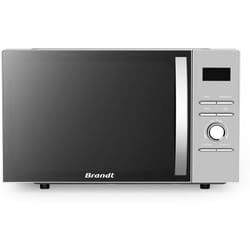 Brandt - Micro-ondes + grill 25l 850w silver ge2524bgm