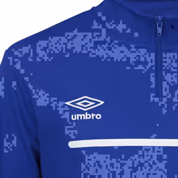 Umbro T-shirt Manches Longues 1/2 Zip Junior Polyester