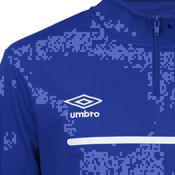 Umbro T-shirt Manches Longues 1/2 Zip Junior Polyester