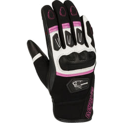 Bering Ursula Ladies Gants de moto, noir-rose, taille 2XL pour Femmes