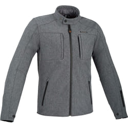 Bering Carver Veste textile moto, gris, taille M pour Hommes