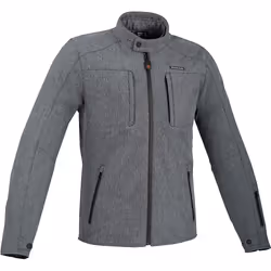 Bering Carver Veste textile moto, gris, taille S pour Hommes