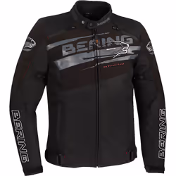 Bering Vikos Veste textile moto, noir-gris, taille 3XL pour Hommes