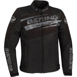 Bering Vikos Veste textile moto, noir-gris, taille 3XL pour Hommes