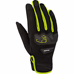 Bering York Gants de moto, noir-jaune, taille XL pour Hommes