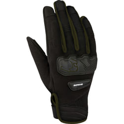 Bering York Gants de moto, noir-vert-brun-beige, taille 3XL pour Hommes