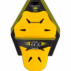 Bering Protect Flex Omega Dorsale Level 1 Protection dorsale, jaune, taille XL 2XL 3XL 4XL pour Hommes