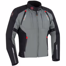 Bering Shamal Veste textile de moto, noir-gris, taille S pour Hommes - Vue supplémentaire 2