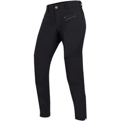 Bering Alkor Pantalon textile de moto pour femmes, noir, taille XS 28