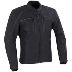 Bering Mendes Veste en cuir de moto, noir, taille XL pour Hommes