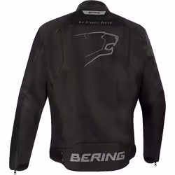 Bering Grivus Veste textile moto, noir-gris, taille S pour Hommes