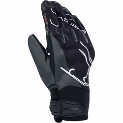 Bering Walshe Gants de moto, noir-gris, taille 3XL pour Hommes