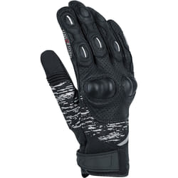 Bering Ponoka Gants de moto, noir-gris, taille M pour Hommes