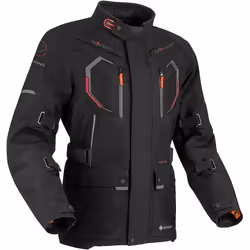 Bering Hurricane GTX Veste textile moto, noir, taille M pour Hommes