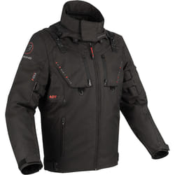 Bering Skogar Veste textile moto, noir, taille S pour Hommes