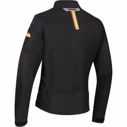 Bering Riva Veste textile de moto dames, noir-orange, taille 38 pour Femmes