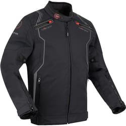 Bering Stroke Veste textile moto, noir, taille S pour Hommes