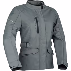 Bering Clara Veste textile de moto dames, gris, taille 46 pour Hommes