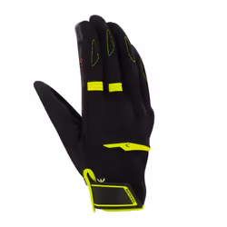 Bering Fletcher Evo Gants de moto, noir-jaune, taille L pour Hommes
