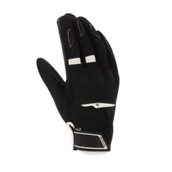 Bering Fletcher Evo Gants de moto pour femmes, noir-blanc, taille XL