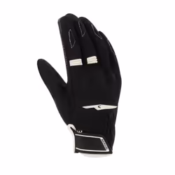 Bering Fletcher Evo Gants de moto pour femmes, noir-blanc, taille XL