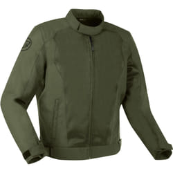 Bering Nelson Veste textile de moto, vert-brun, taille XL pour Hommes