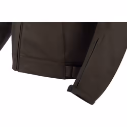 Bering Derby Blouson en cuir de moto, brun, taille XL pour Hommes
