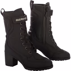 Bering Leonarda 2 Bottes de moto imperméables pour femmes, noir, taille 37