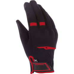 Bering Borneo Evo gants de moto imperméables, noir-rouge, taille 3XL pour Hommes