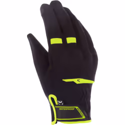 Bering Borneo Evo gants de moto imperméables, noir-jaune, taille M pour Hommes