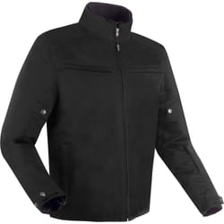 Bering Cruiser veste textile de moto imperméable, noir, taille S pour Hommes