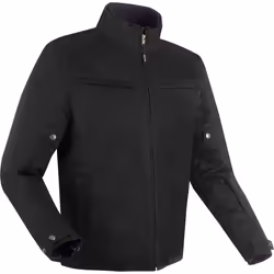Bering Cruiser veste textile de moto imperméable, noir, taille S pour Hommes