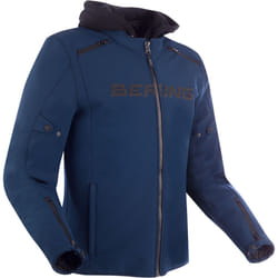 Bering Elite veste textile de moto imperméable, bleu, taille S pour Hommes