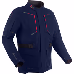 Bering Ottawa GTX veste textile de moto imperméable, bleu, taille 3XL pour Hommes
