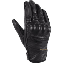 Bering Score Gants de moto perforés, noir, taille M pour Hommes