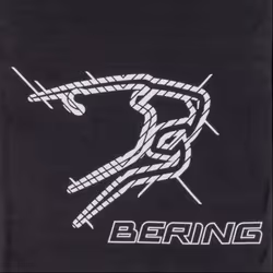 Bering Mono Cache-cou, noir-gris pour Hommes