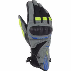Bering Bakundu Gants de moto, noir-gris-bleu, taille 2XL pour Hommes