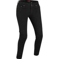 Bering Tracy Jeans de moto pour femmes, noir, taille 38