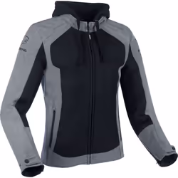 Bering Zenith Veste textile de moto, noir-gris, taille XL pour Hommes