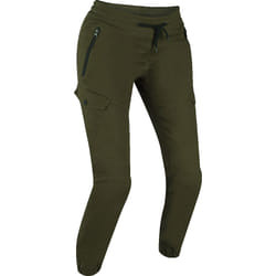 Bering Richie Pantalon textile de moto pour femmes, vert-brun, taille 42