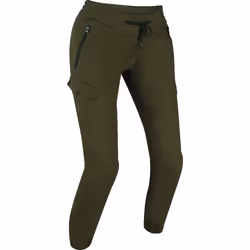 Bering Richie Pantalon textile de moto pour femmes, vert-brun, taille 42
